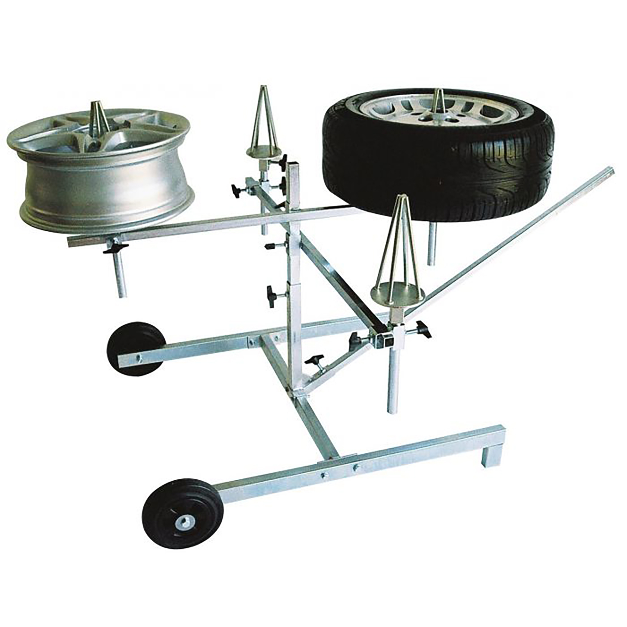 Fast Mover FMT1800 Mobile Alloy Wheel Painting Stand spray guns direct