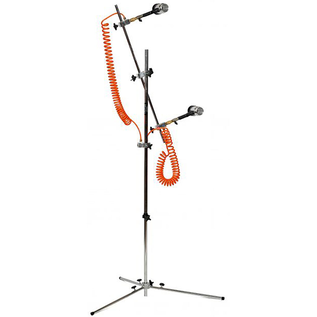 Fast Mover Pair of Venturi Waterbased Paint Drying Gun with Stand