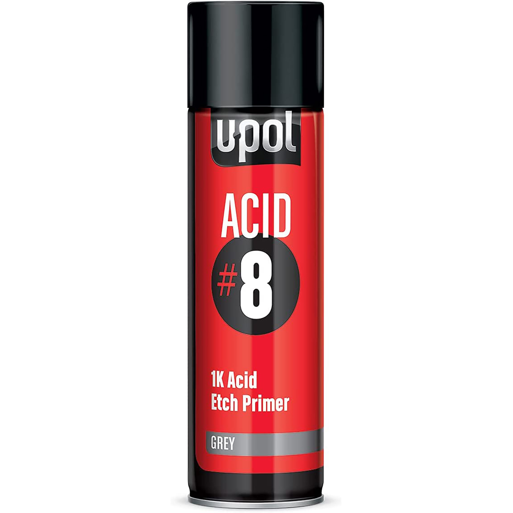 U-POL Etch Primer Spray Can 500ml (Pack Of 2) – Direct-to-Metal Anti-Corrosive Grey Primer