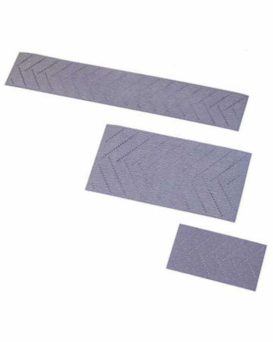 Feuilles Abrasives 3M 734U P60 - 115 X 230 Mm - 25 Pièces Violet Hookit