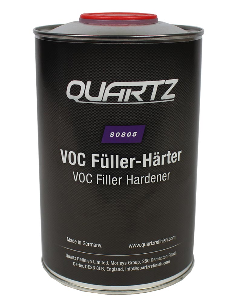 Quartz filler hardener