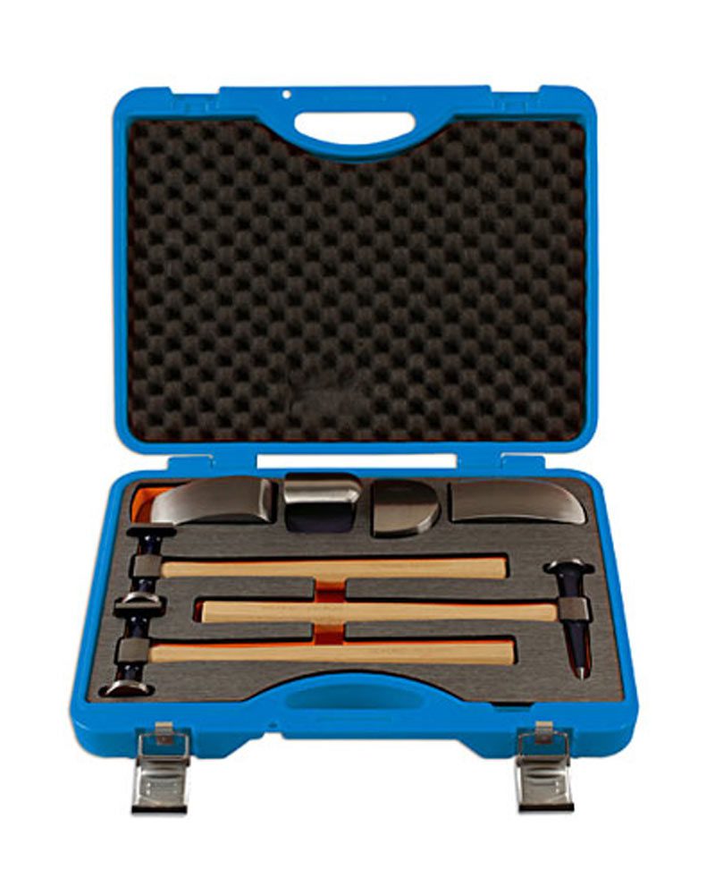 Power Tec Body Hammer & Dolly Set7pc