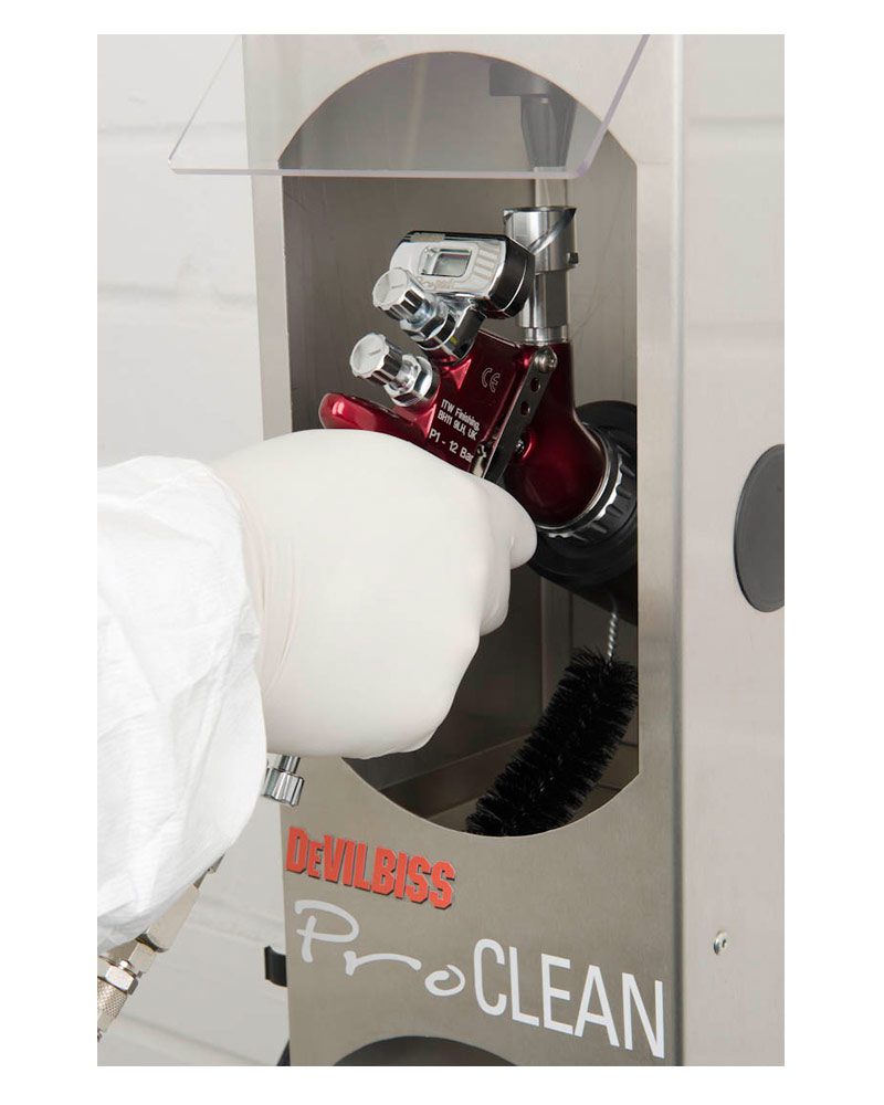 DeVilbiss Pro Clean Spraygun Cleaning Machine spray guns direct