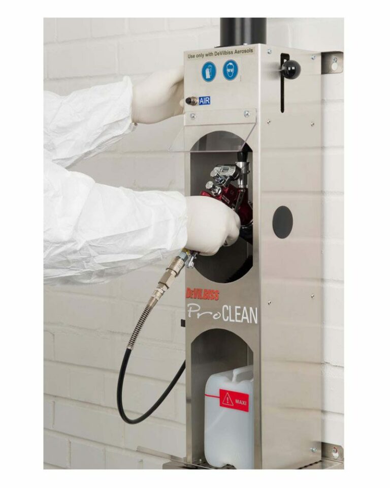 DeVilbiss Pro Clean Spray Gun Cleaning Machine