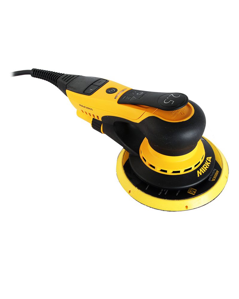 Mirka DEROS 625CV 150mm 230V 2.5mm Orbital Sander With Mains Cable SpraygunsDirect.co.uk