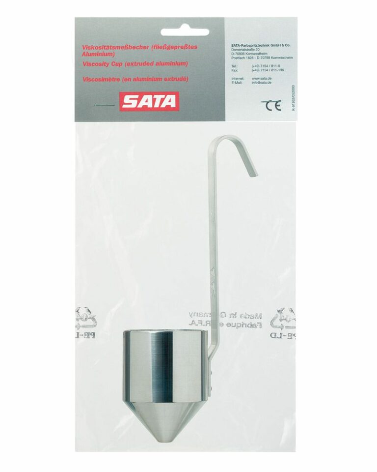 SATA Viscosity Cup ULTIMATE ACCURACY Solid Aluminium Fit for a Lifetime’s Use! spray guns direct