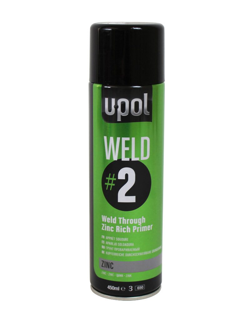 UPOL Weld 2 Weld Through Zinc Primer (450ml)