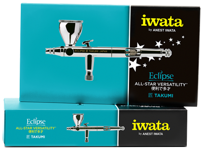 Iwata Takumi Eclipse Side Feed Airbrush (IW-ECL-350T)