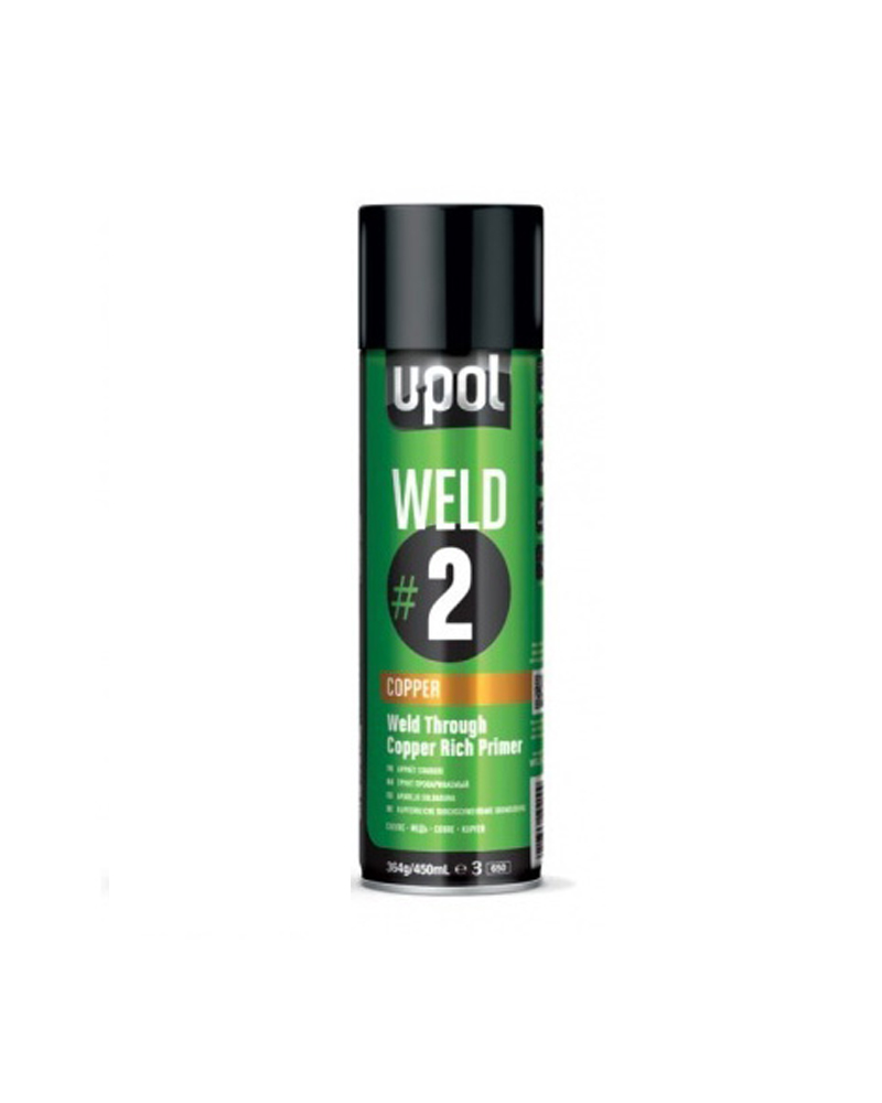 UPOL Weld 2 Weld Through Copper Primer (450ml) SpraygunsDirect.co.uk