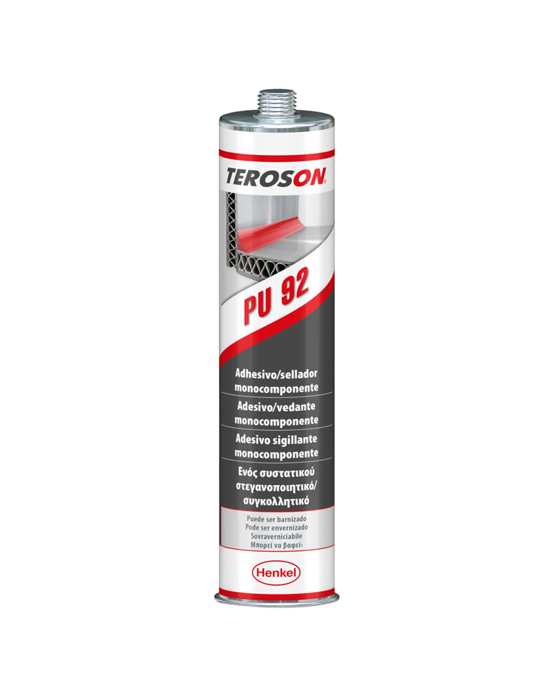 Teroson PU 92 Polyurethane Foam 310ml Cartridge (White, Grey or Black