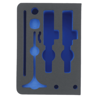 SATA Foam insert, black, for 2 spray guns, incl. cover insert (1056268)